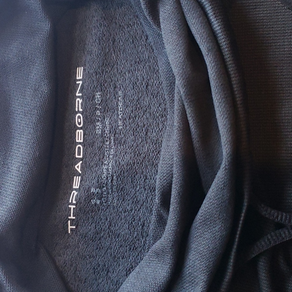 Under Armour Threadborne Long Sleeve Fitted Heatgear Shirt Size S - Picture 8 of 11